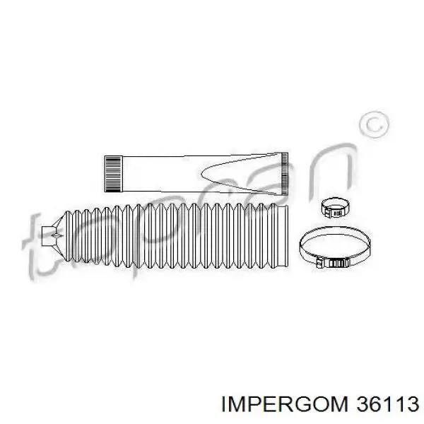 Пыльник рулевой рейки 36113 Impergom