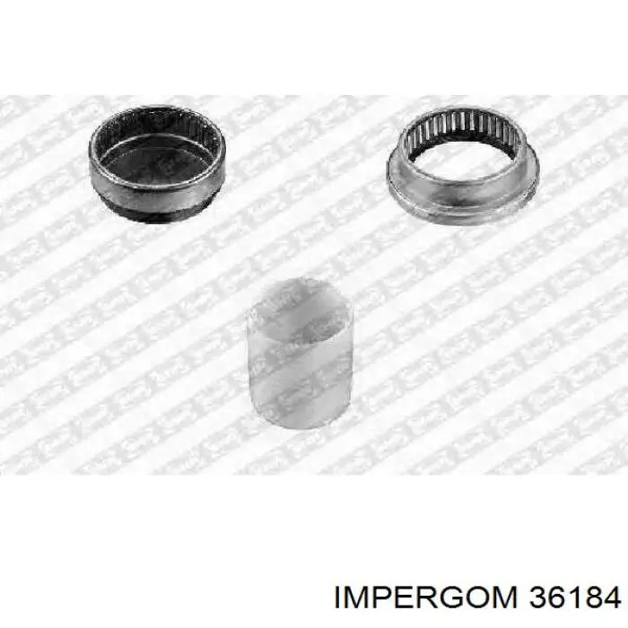 Игольчатый подшипник задней балки Impergom 36184
