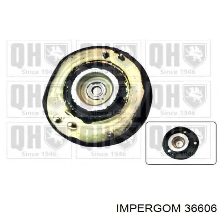 Опора амортизатора переднего левого Impergom 36606 цена, от 32.43 USD