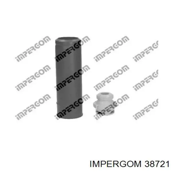 38721 Impergom pára-choque (grade de proteção de amortecedor traseiro)
