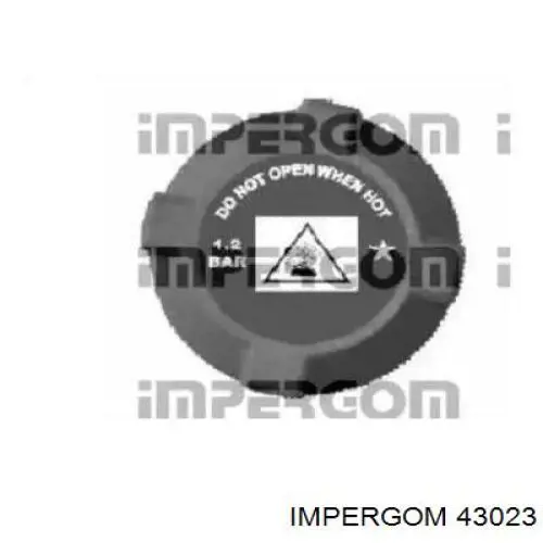 43023 Impergom крышка (пробка расширительного бачка)