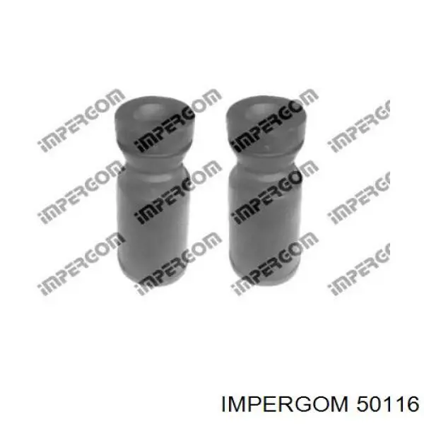 50116 Impergom pára-choque (grade de proteção de amortecedor traseiro + bota de proteção)