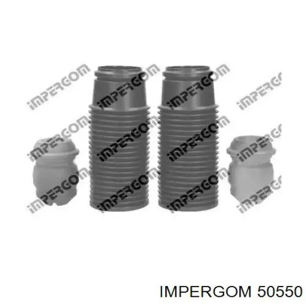 50550 Impergom pára-choque (grade de proteção de amortecedor dianteiro + bota de proteção)