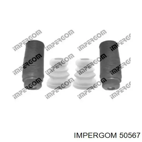 50567 Impergom pára-choque (grade de proteção de amortecedor dianteiro + bota de proteção)