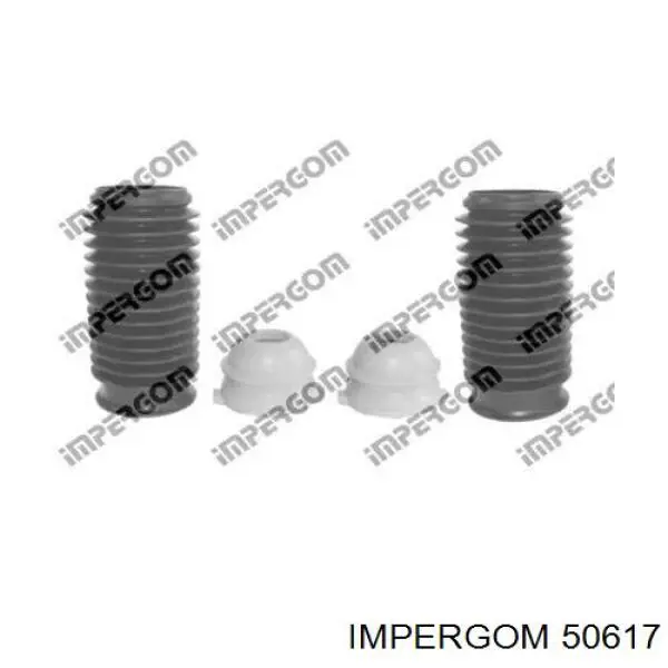 50617 Impergom pára-choque (grade de proteção de amortecedor dianteiro + bota de proteção)