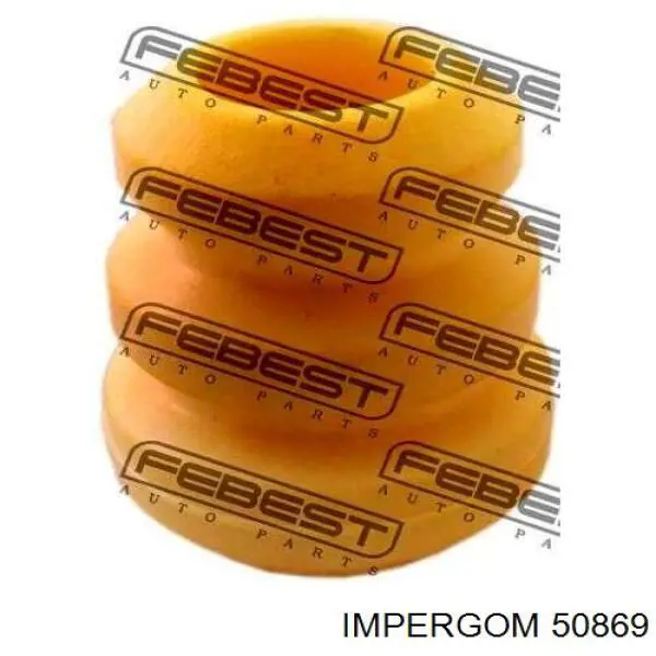 Буфер (отбойник) амортизатора переднего + пыльник 50869 Impergom