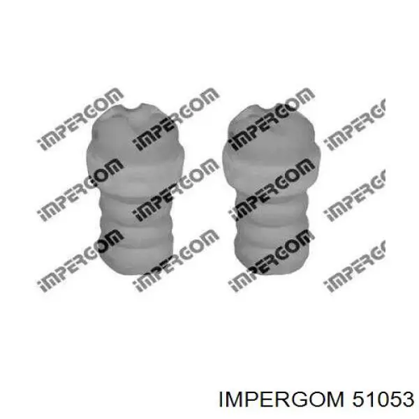 51053 Impergom pára-choque (grade de proteção de amortecedor traseiro)