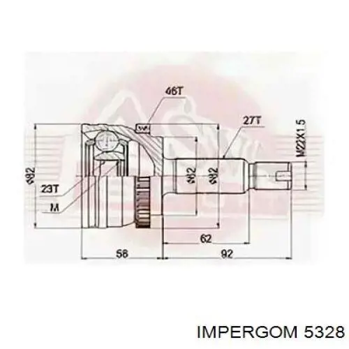 Защита ремня ГРМ нижняя Impergom 5328 цена, от 13.46 USD