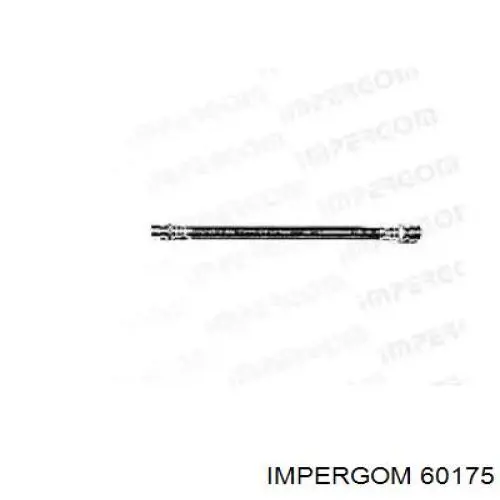 Шланг тормозной передний IMPERGOM 60175