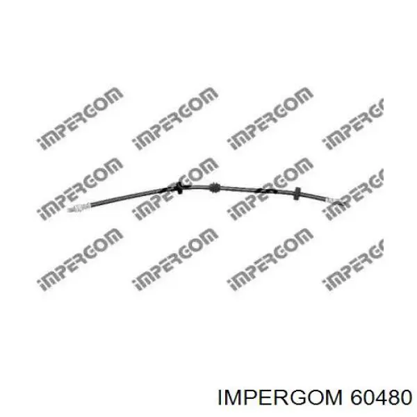 Задний тормозной шланг 60480 Impergom