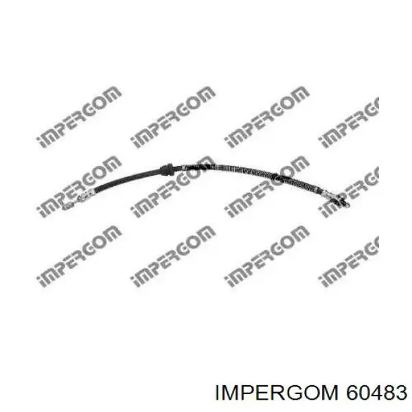 Шланг тормозной передний правый 60483 Impergom