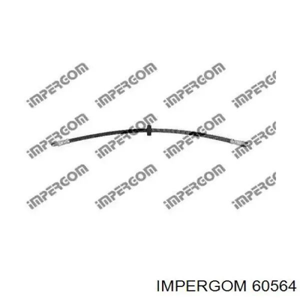 60564 Impergom шланг тормозной передний