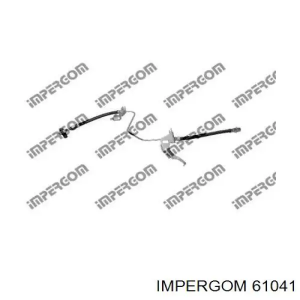 Шланг тормозной задний левый 61041 Impergom