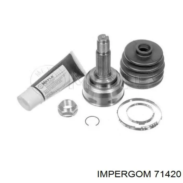 Пыльник ШРУСа передней полуоси наружный Impergom 71420