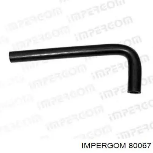 Патрубок системы охлаждения 80067 Impergom