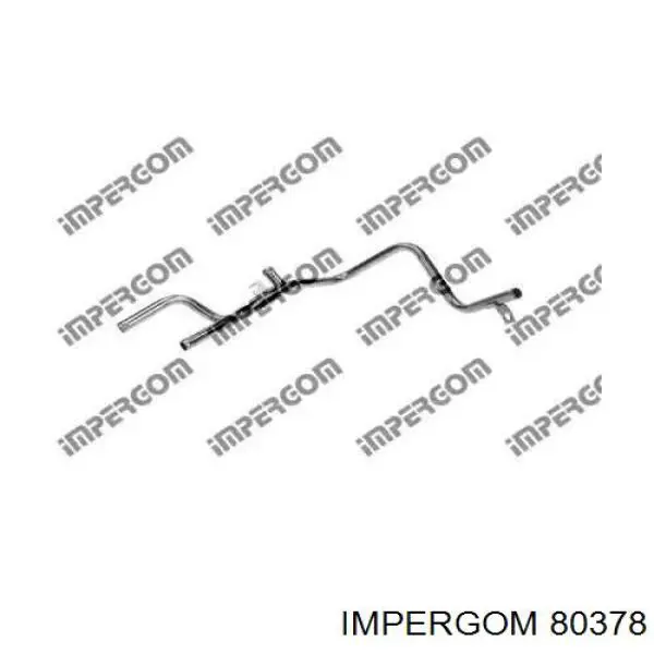 Патрубок системи охолодження 80378 Impergom