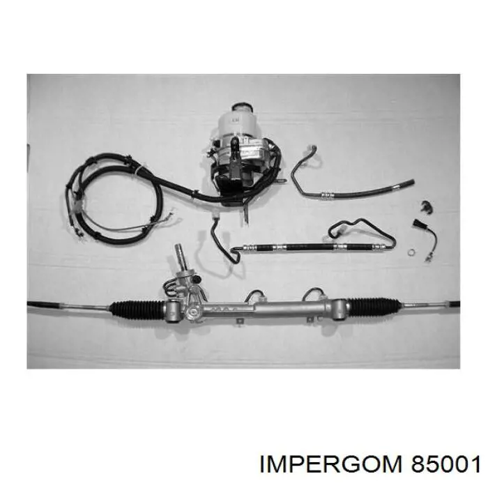 85001 Impergom трубка топливная, обратная от форсунок