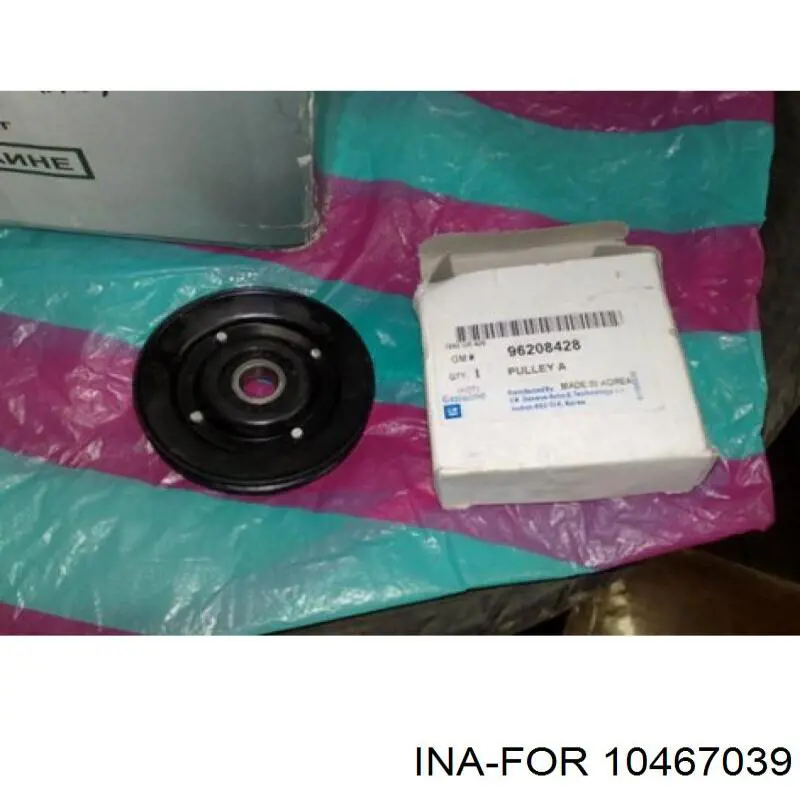 Ролик натяжителя приводного ремня InA-For 10467039