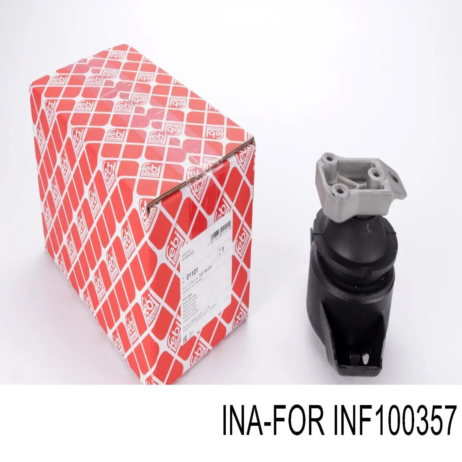 Подушка (опора) двигателя задняя InA-For INF100357