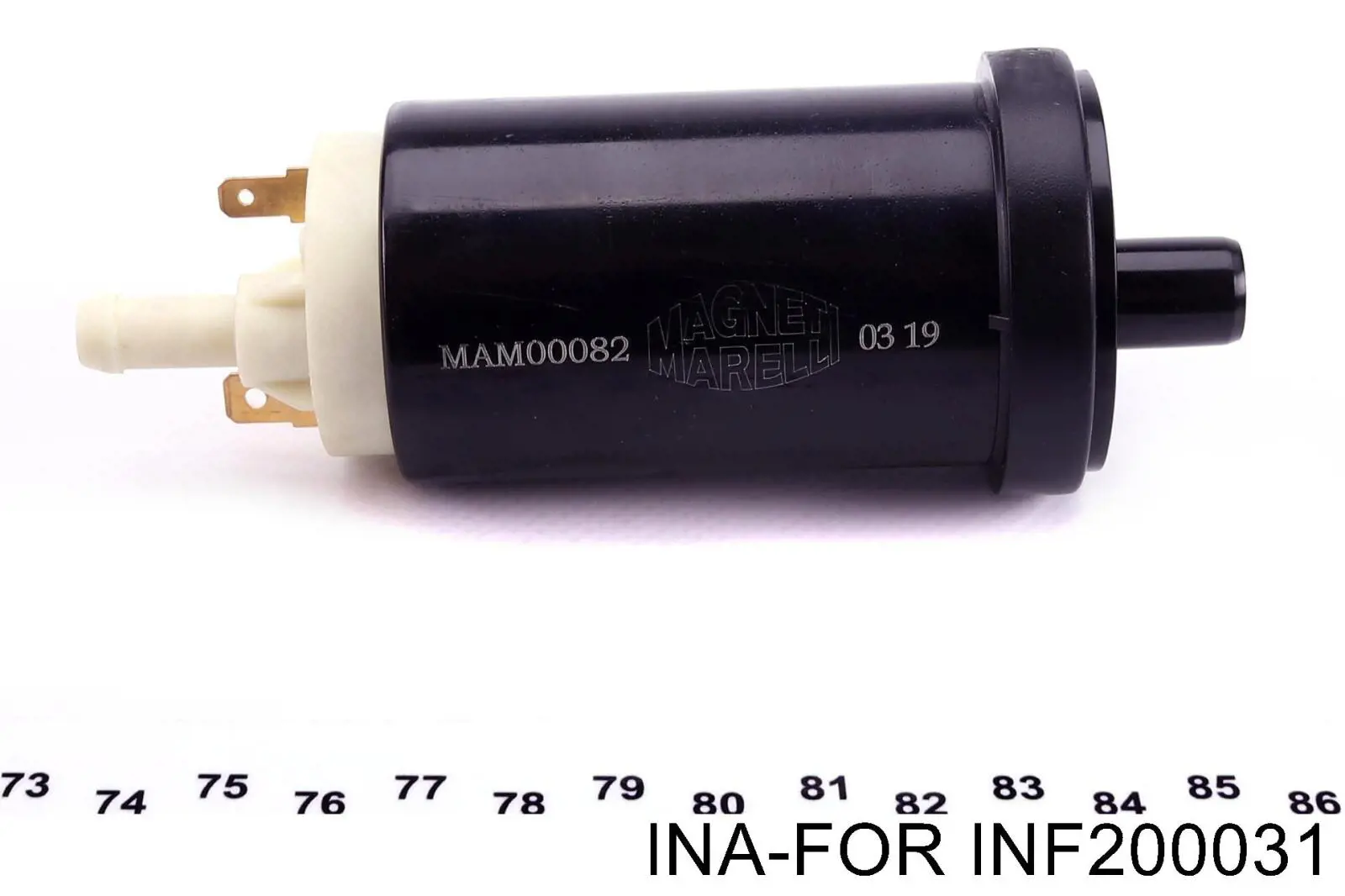 Насос топливный электрический INF200031 InA-For