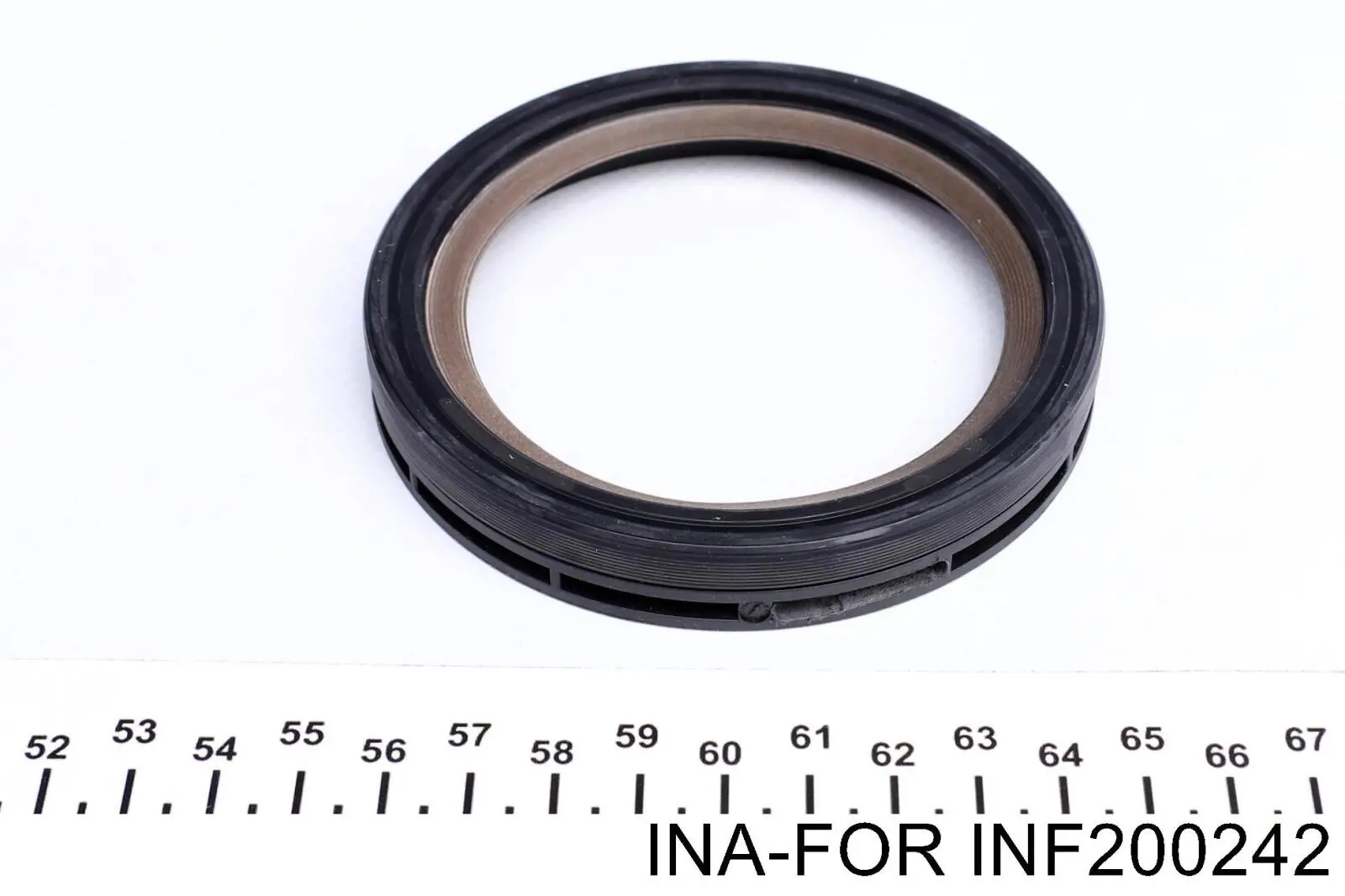 Сальник коленвала задний INF200242 InA-For