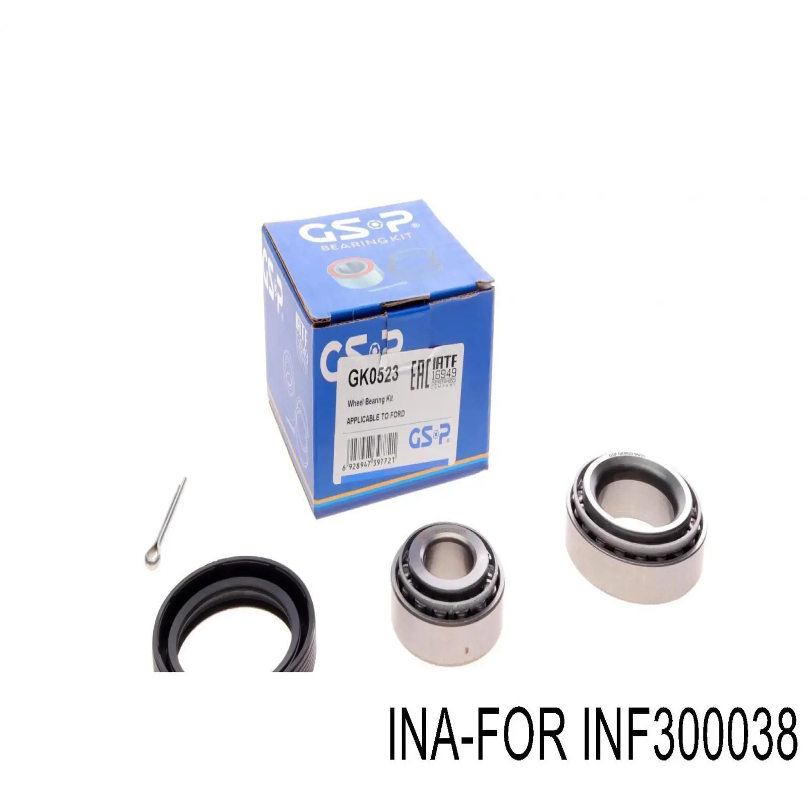 Комплект подшипника ступицы колеса InA-For INF300038 цена, от 7.10 USD