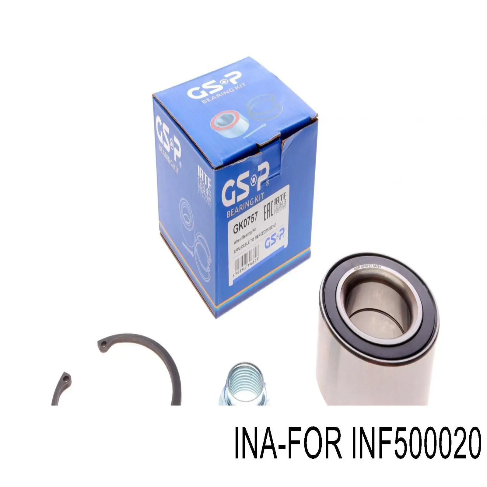 Подшипник задней ступицы INF500020 InA-For