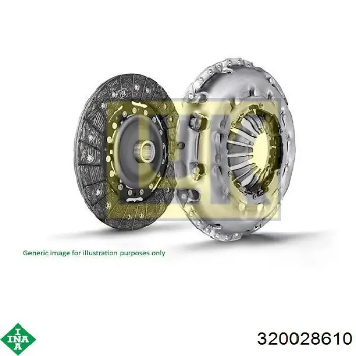320028610 INA Диск сцепления ведомый