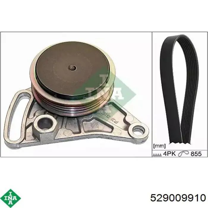 Ремень агрегатов приводной, комплект INA 529009910 цена, от 31.24 USD