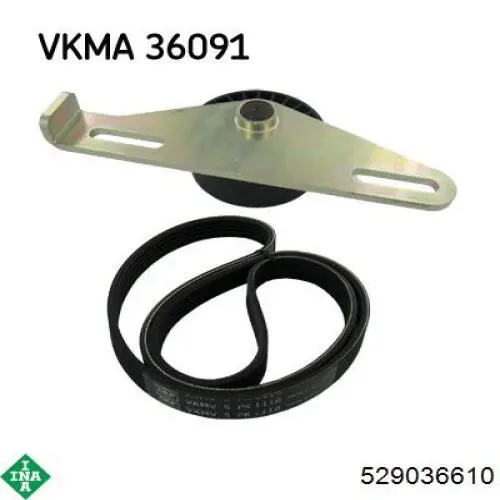Ремень приводной 529036610 INA
