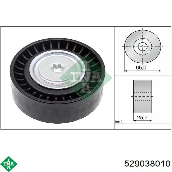 Ремень приводной 529038010 INA