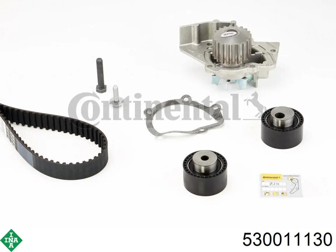 Комплект ГРМ 530011130 INA