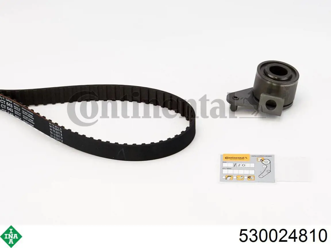 ГРМ ремни, комплект INA 530024810 цена, от 42.39 USD