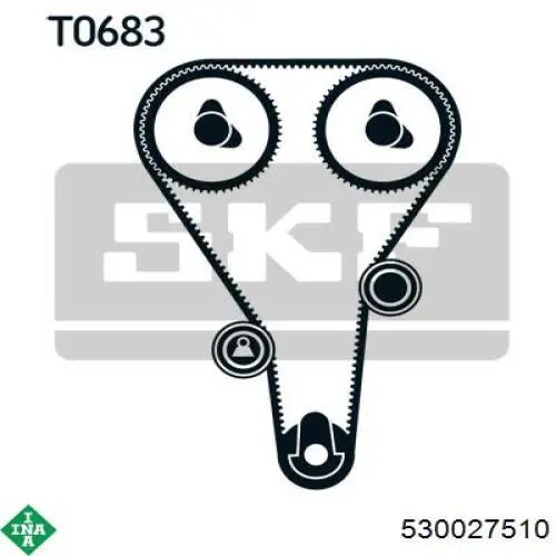 Комплект ГРМ 530027510 INA