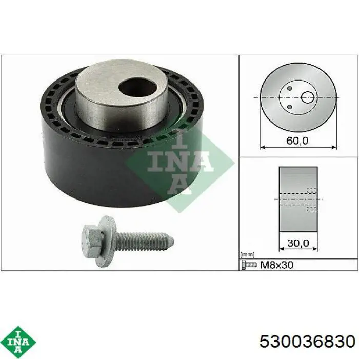 Купить 530036830 INA Комплект ГРМ
