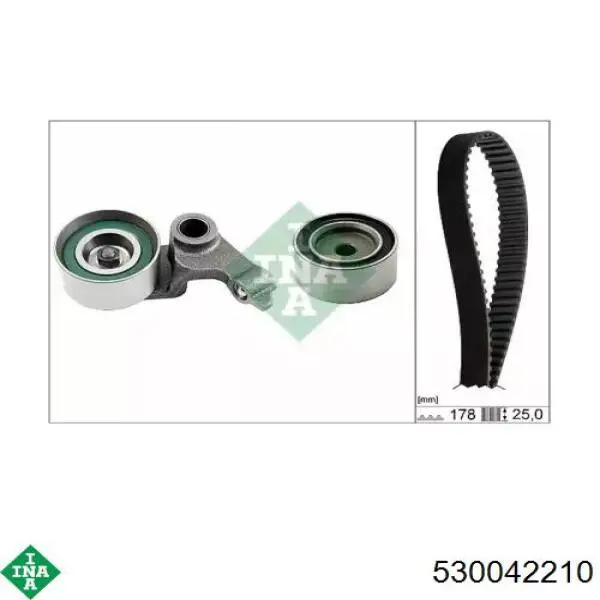Комплект ГРМ 530042210 INA