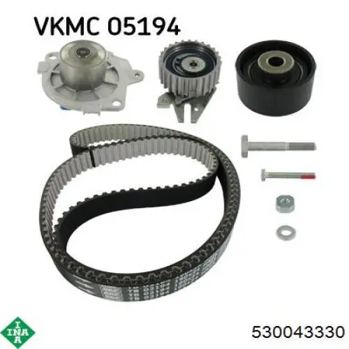 KD114 Dolz Комплект ремня ГРМ