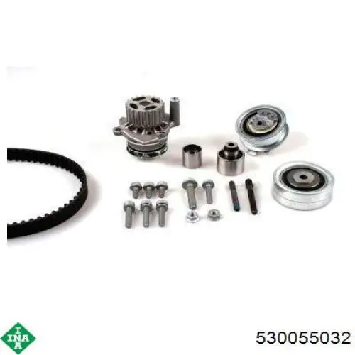 Ремень ГРМ, комплект INA 530055032