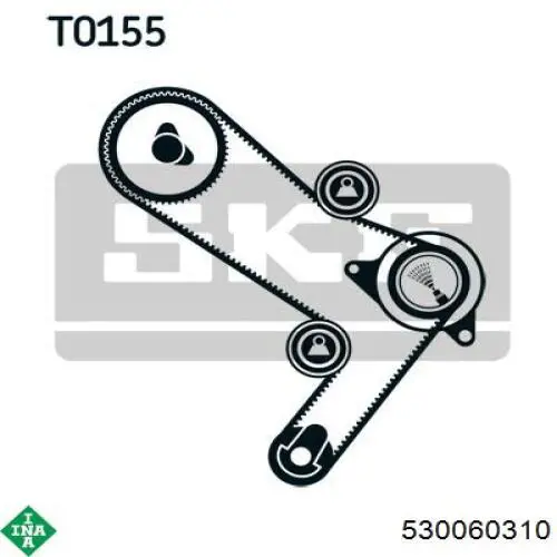 Комплект ГРМ 530060310 INA