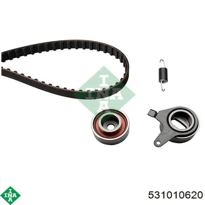 Ролик натяжителя ремня газораспределения INA 531010620 цена, от 10.17 USD