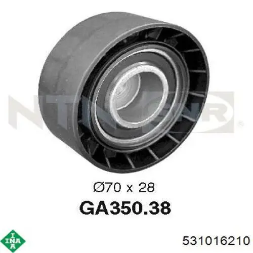 Натяжной ролик INA 531016210 цена, от 27.71 USD