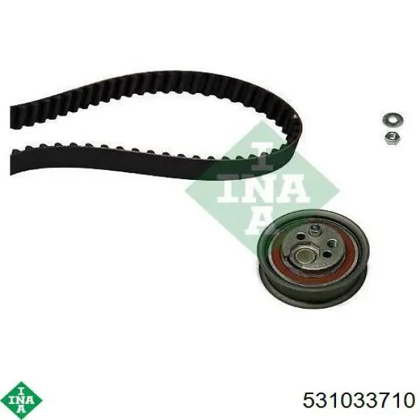 Ролик натяжителя ремня газораспределения INA 531033710 цена, от 32.73 USD