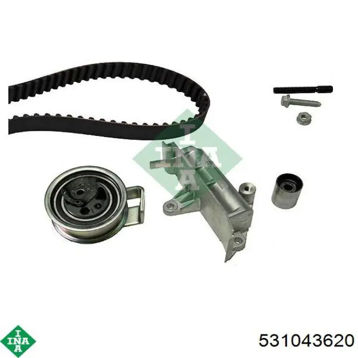 Ролик натяжителя INA 531043620