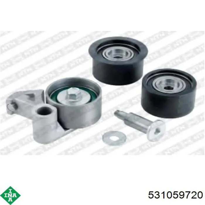 Ролик натяжителя ремня газораспределения INA 531059720 цена, от 26.28 USD