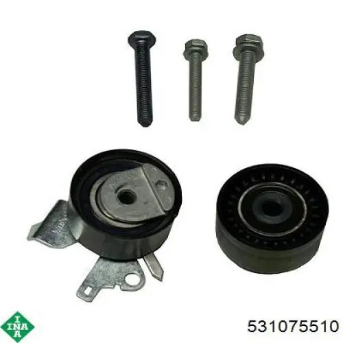Ролик натяжителя ремня газораспределения INA 531075510 цена, от 37.45 USD