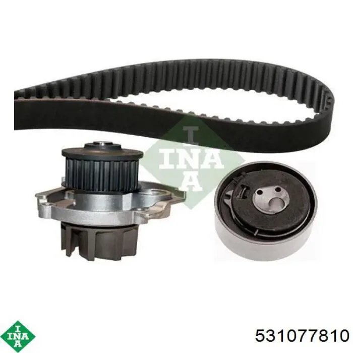 Ролик натяжителя ремня газораспределения INA 531077810 цена, от 29.48 USD