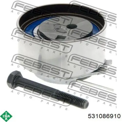 Натяжной ролик ремня ГРМ INA 531086910 цена, от 59.78 USD