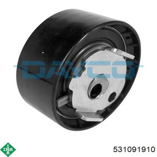 Ролик натяжителя ремня газораспределения INA 531091910 цена, от 44.74 USD
