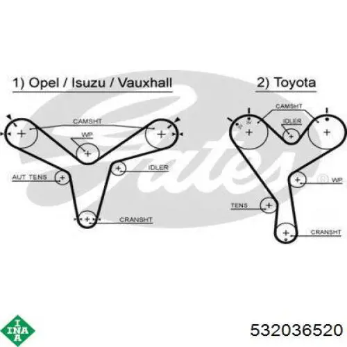 97146877 Opel Ролик приводного ремня, паразитный