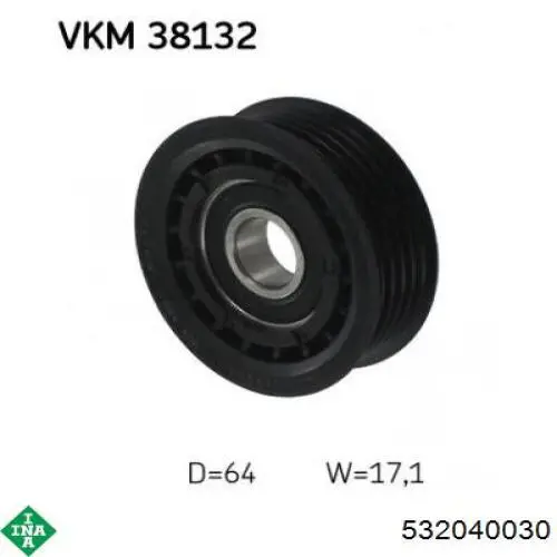 Купить 532040030 INA Паразитный ролик